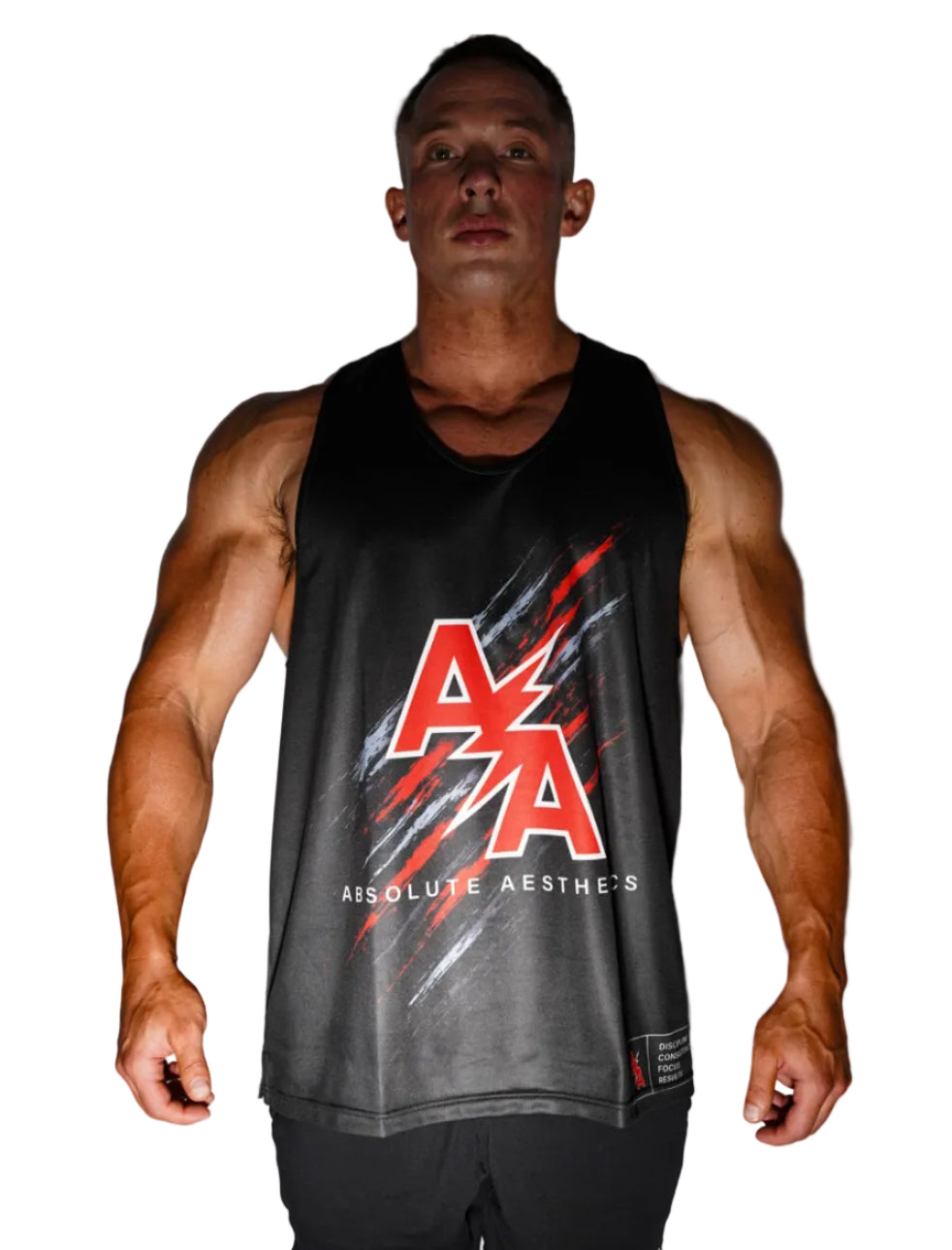 RED DRI-FIT JERSEY TANK