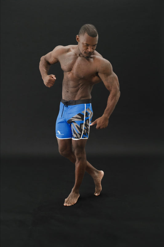 Tidal Ops (Blue/White Geometric Camo)