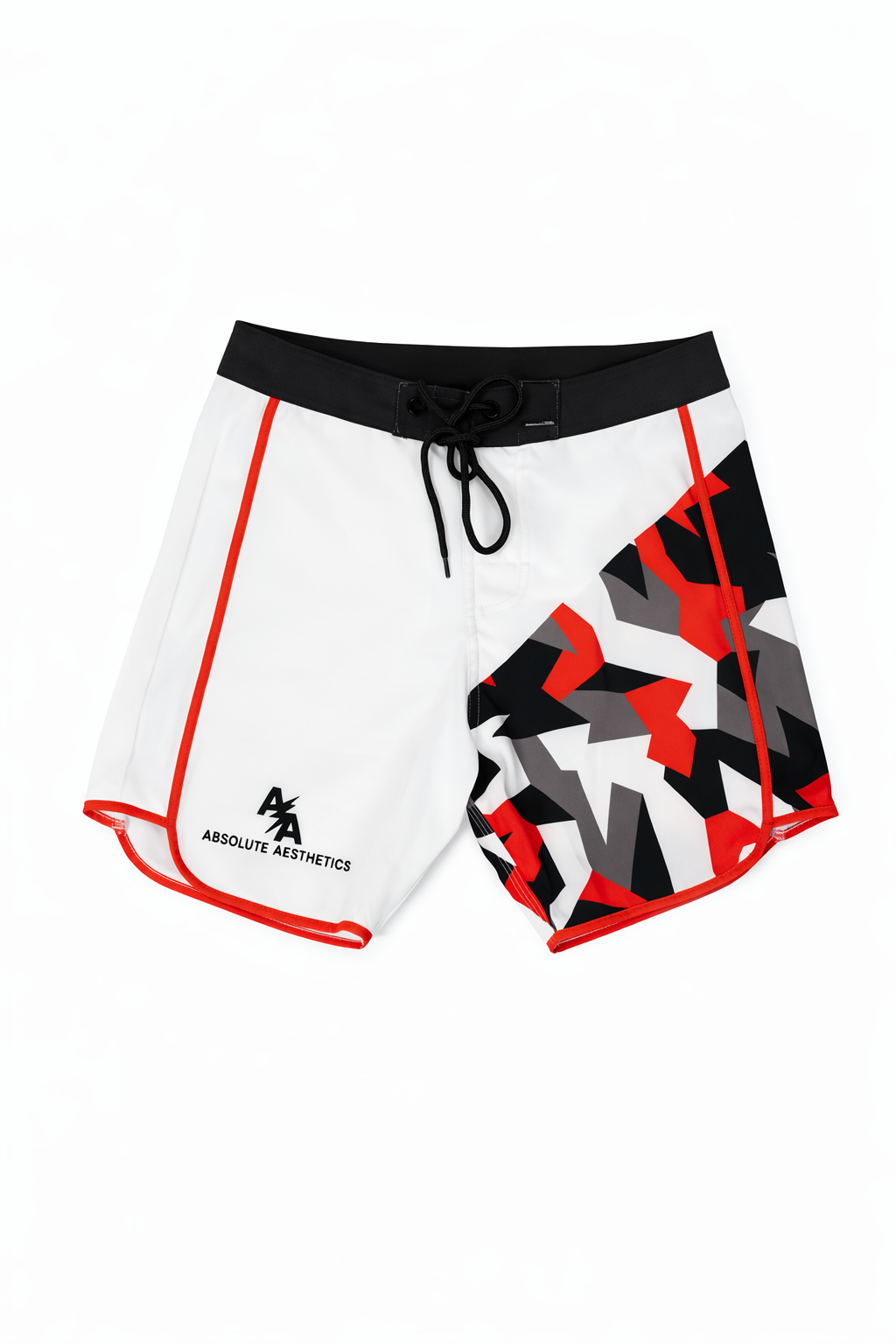 Redline (Bright Red/White Geometric Camo)