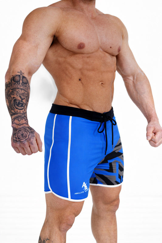 Tidal Ops (Blue/White Geometric Camo)