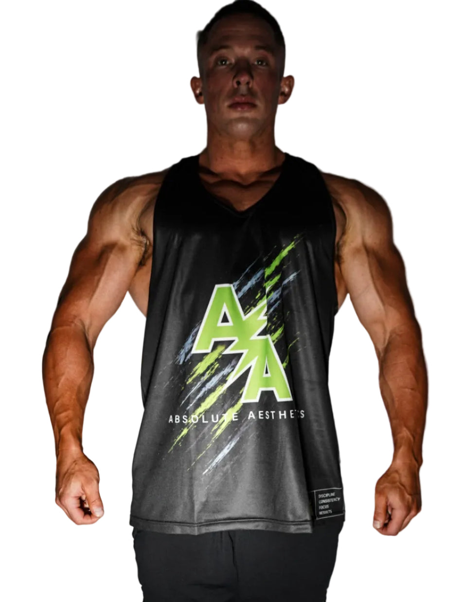 GREEN DRI-FIT JERSEY TANK
