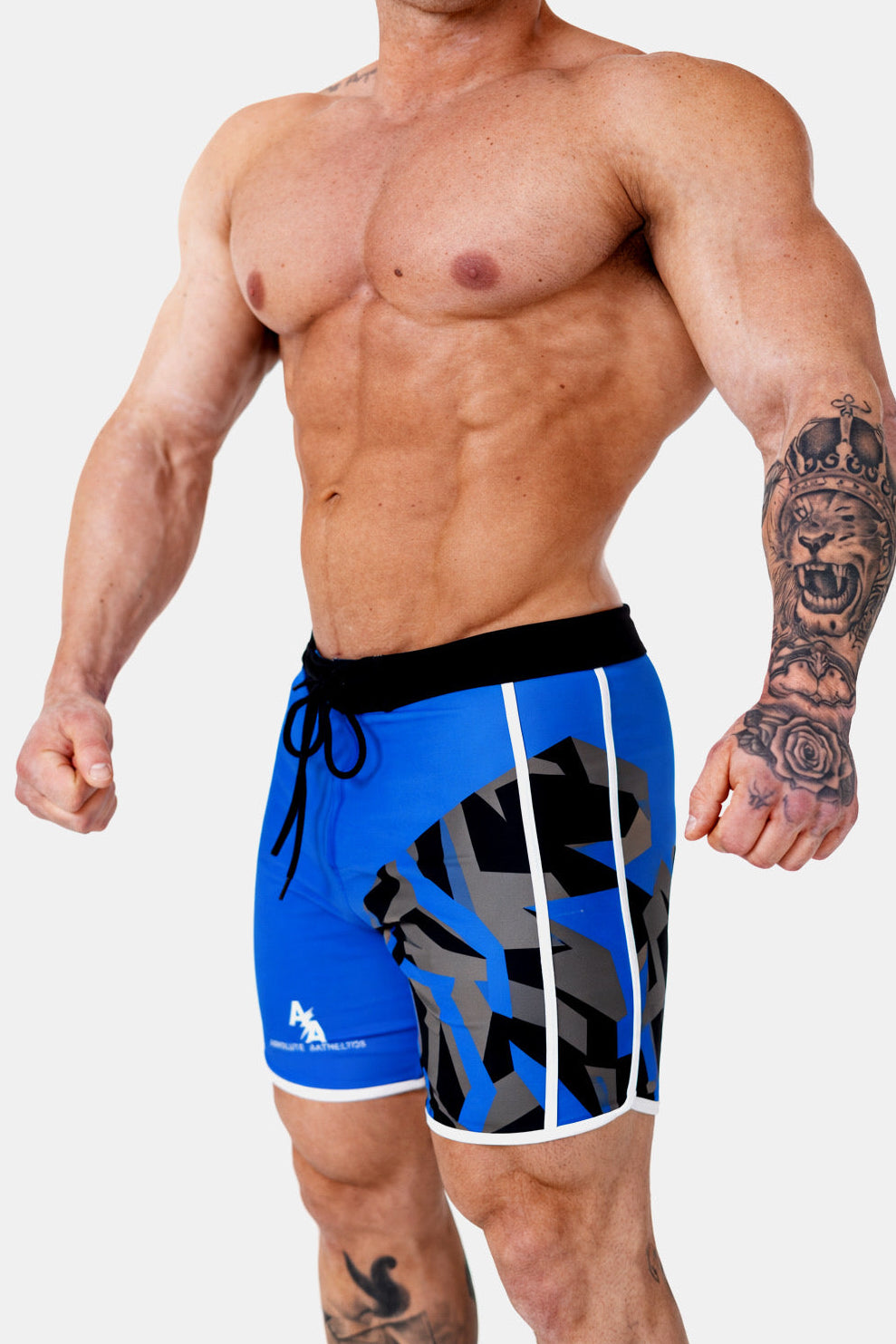 Tidal Ops (Blue/White Geometric Camo)