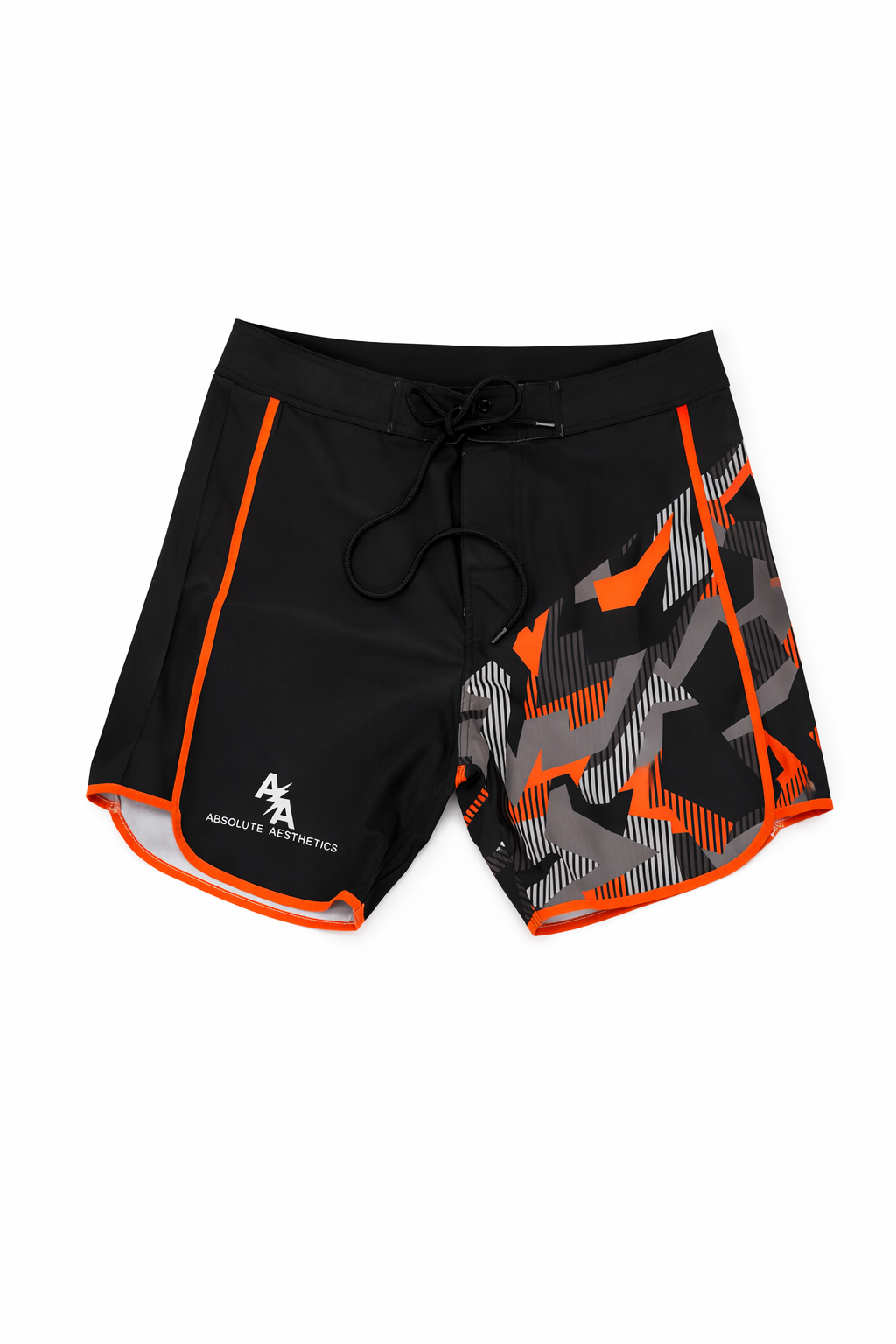 Inferno Ops (Black/Orange Geometric Camo)