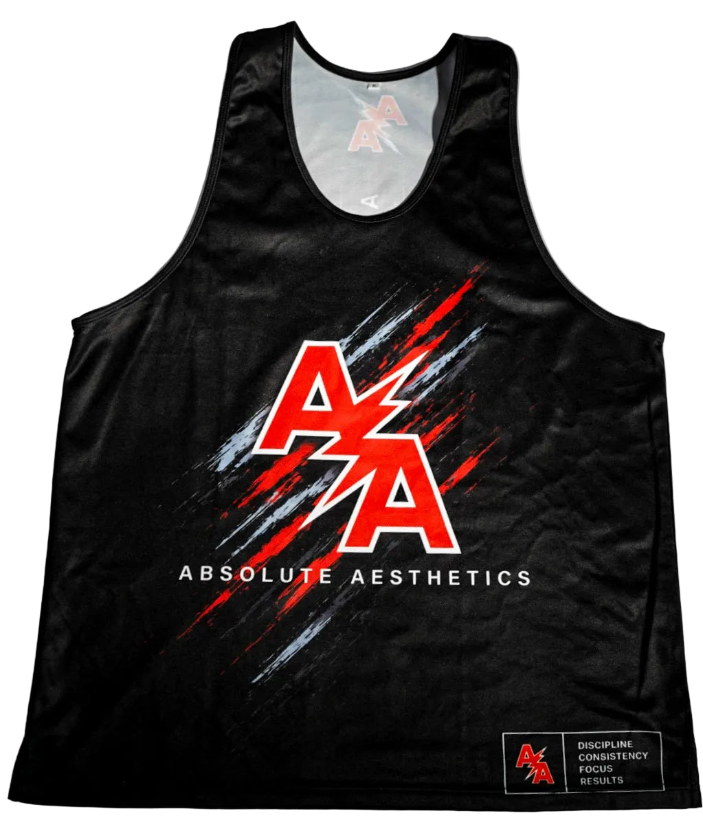 RED DRI-FIT JERSEY TANK