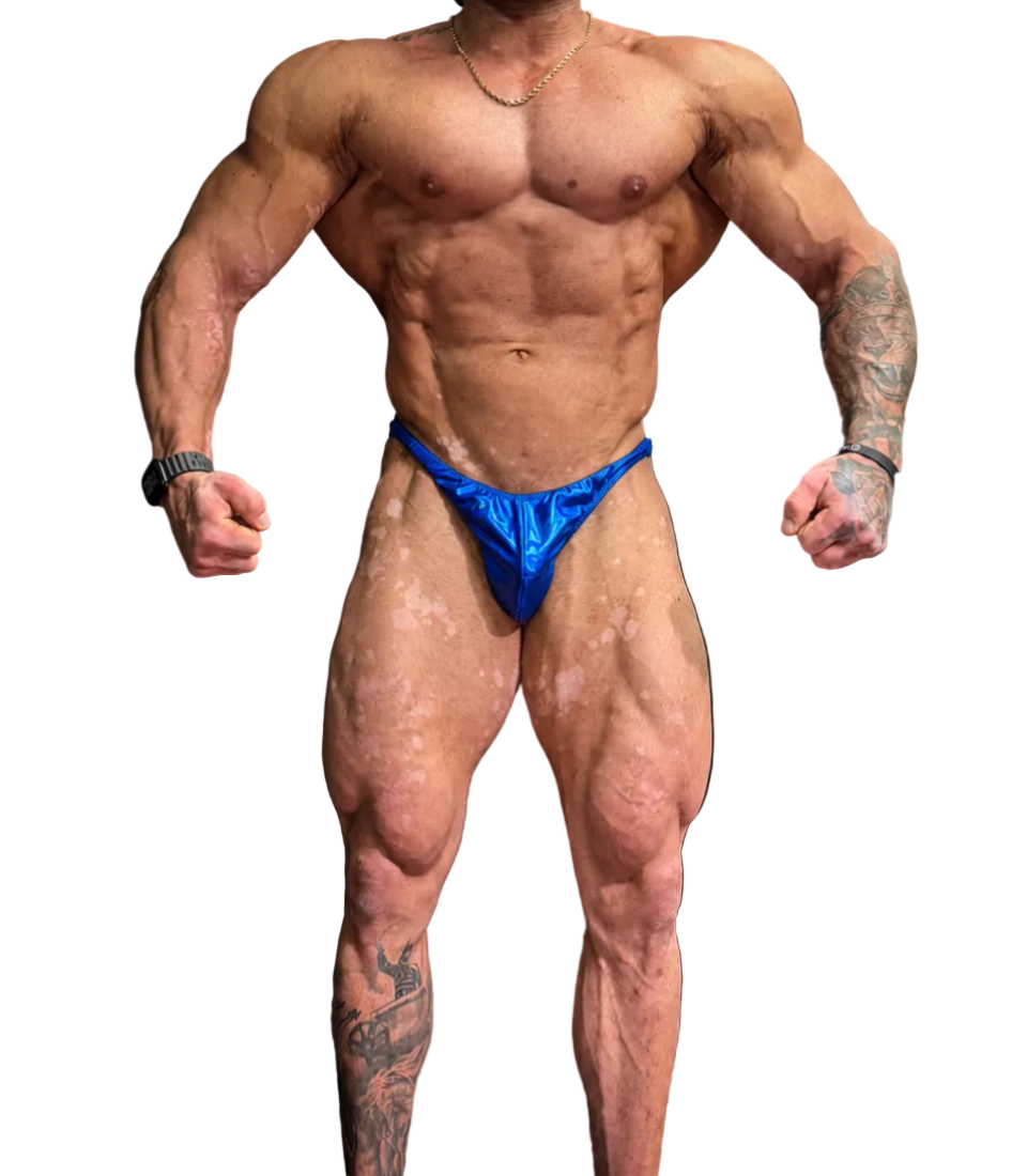 Blue Titans | Bodybuilding Competition Trunks