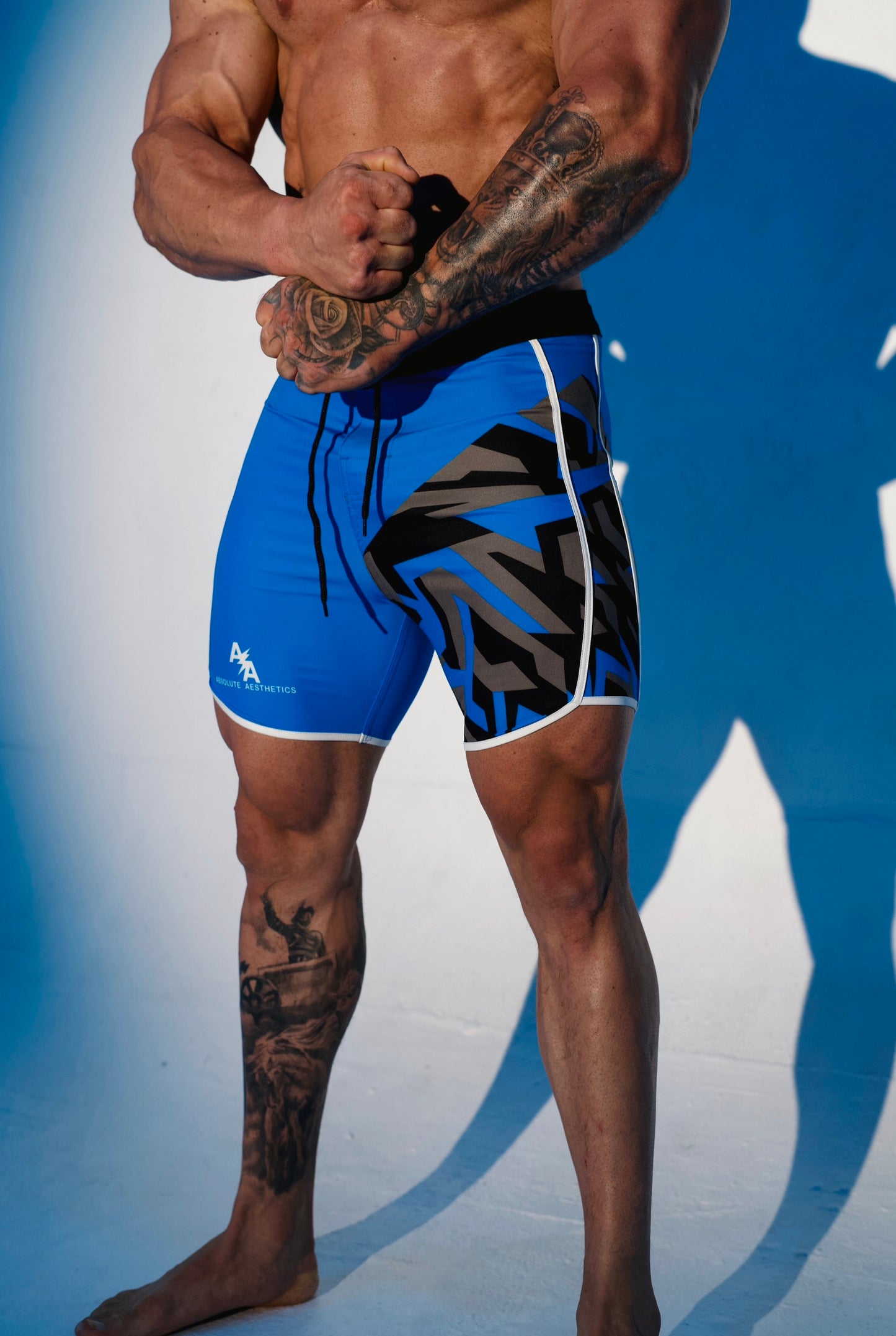 Tidal Ops (Blue/White Geometric Camo)