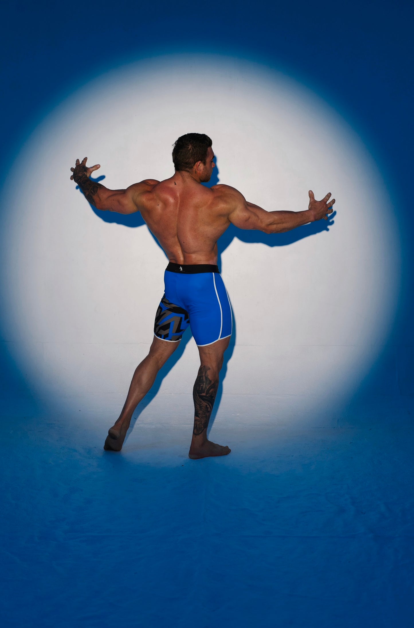 Tidal Ops (Blue/White Geometric Camo)